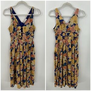 Caroline Constas floral sleeveless midi dress